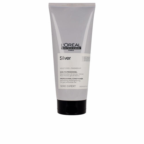 L'oréal Professionnel Paris Silver Acondicionador Para Cabello Gris Neutraliza El Amarillo Aporta Brillo