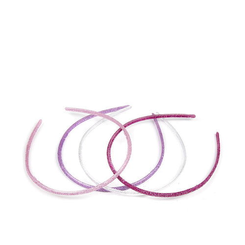 Inca Diademas Finas De Purpurina Lote Glitter Headband Unique Sparkling Style