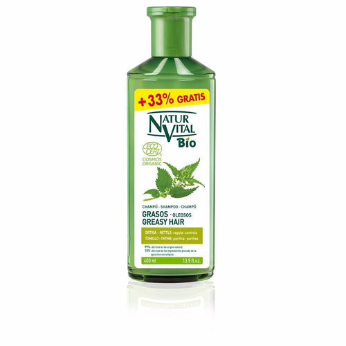 Natur Vital Champu Bio Shampoo Oily Hair Deep Clean And Refresh