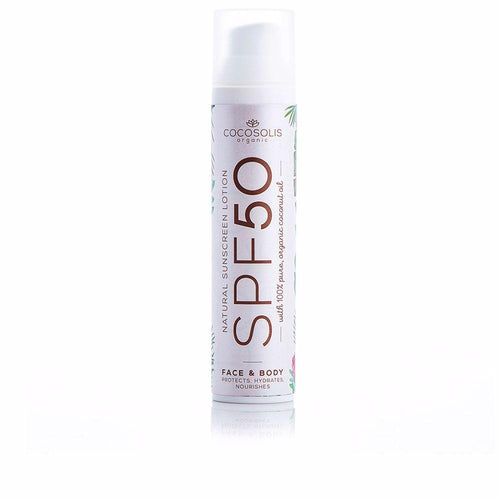 Cocosolis Natural Sunscreen Lozione Schermo Solare Protezione Avanzata Nutrimento Naturale