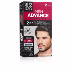 Llongueras Men Advance Crema Tinteadora Para Cabello Castaño Color En 5 Minutos