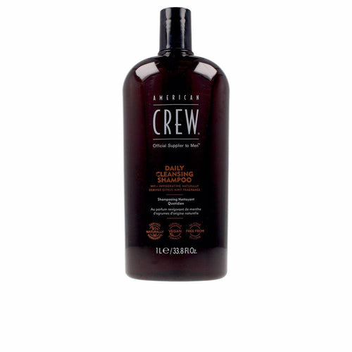 American Crew Crew Hair & Body Care Shampoo Para Hombres Cabello Limpio Y Luminoso