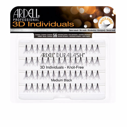 Ardell Pestañas Postizas Ciglia Finte Individuali 3D Lungo Nero Sguardo Seducente