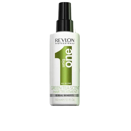Revlon Uniqone Soin Capillaire All In One Thé Vert Cheveux Forts Et Brillants
