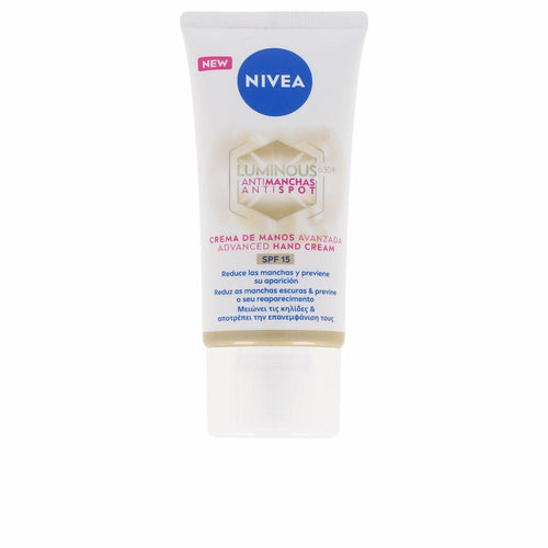 Nivea Luminous 630º Crema Mani Antimacchie SPF15 Protezione E Intensa Idratazione
