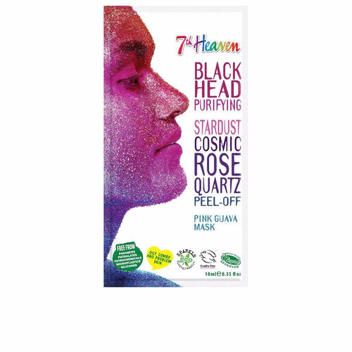 7Th Heaven Stardust Cosmic Rose Quartz Peel Off Mask Radiant Skin Glow