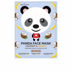 7Th Heaven Animal Tisú Maschera Viso Infusione Coco Banana Tè Verde