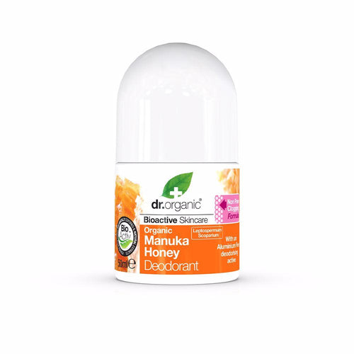 Dr Organic Miel De Manuka Roll On Déodorant Soin Délicat Pour Peau