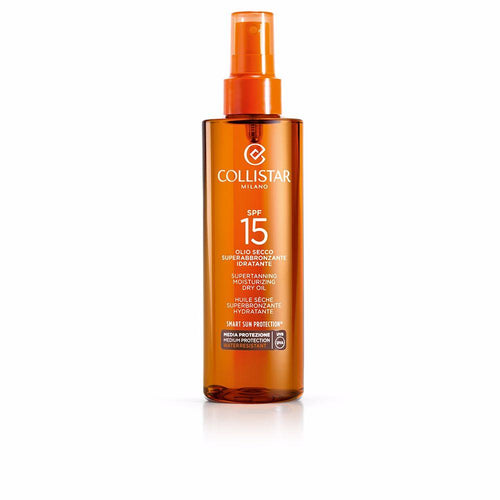 Collistar Perfect Tanning Trockenöl Bräunender Und Feuchtigkeitsspendender SPF 15 Hydrating Superbronzing Oil