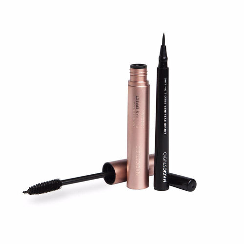 Magic Studio Ojos Magic Studio Flüssiger Eyeliner Und Volumen Mascara Set Beeindruckender Blick