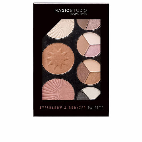 Magic Studio Ojos Magic Studio Eyeshadow And Bronzer Palette Enhance Your Natural Look