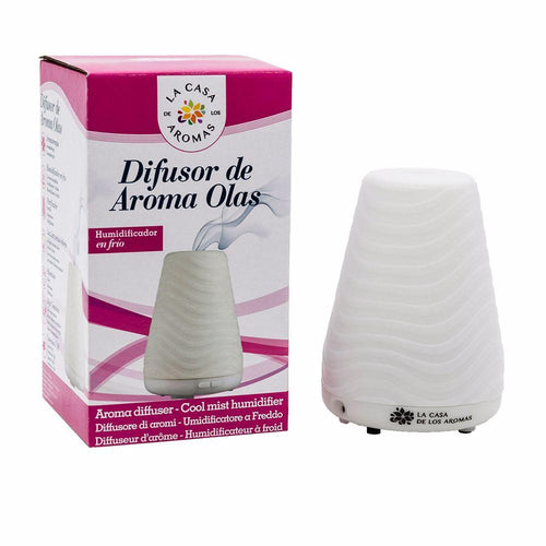 La Casa De Los Aromas Difusor De Aroma Olas Difusor De Aromaterapia Ambiente Seguro Y Acogedor