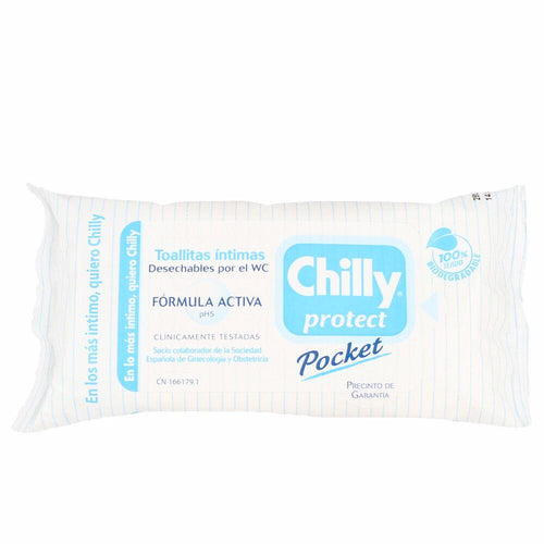 Chilly Extra Protección Lingettes Intimes Formule pH 5 Biodégradable
