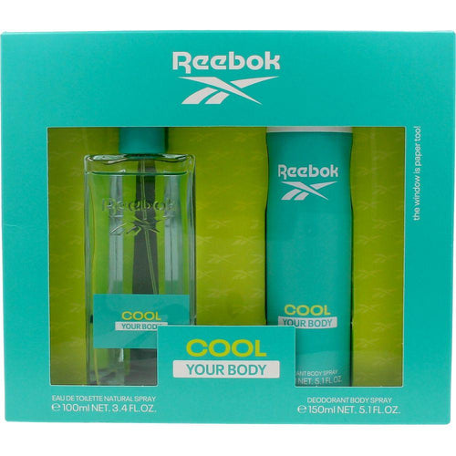 Reebok Cool Your Body Woman Perfume Eau De Toilette Y Desodorante Set