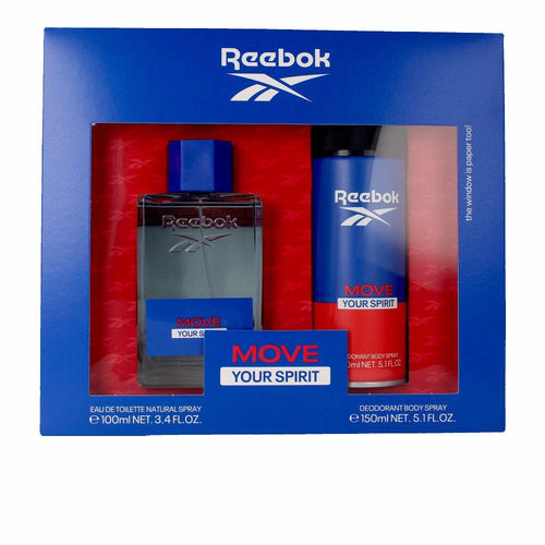 Reebok Move Your Spirit Men Parfüm Set Eau De Toilette Und Deodorant Spicy Oriental Duft