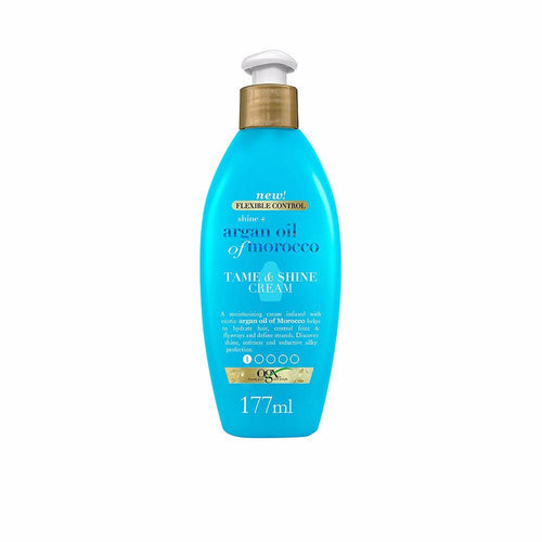 Ogx Tame & Shine Crema Estilizadora Para Cabello Con Aceite De Argán Cabello Radiante Y Sedoso