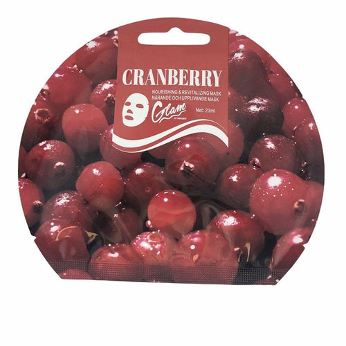 Glam Of Sweden Glamofsweden Masks Cranberry Gesichtsmaske Belebt Pflegt Strafft