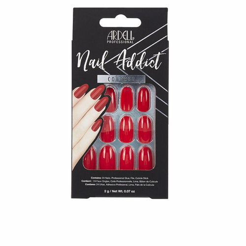Ardell Nail Addict Unghie Finte Rosso Ciliegia Vivace