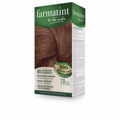 Farmatint Gel Colore Permanente Per Capelli Vibrante Nutrimento Naturale