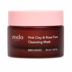 Ondo Beauty 36.5 Pink Clay & Rose Pore Reinigungsmaske Strahlende Haut Erneuerung