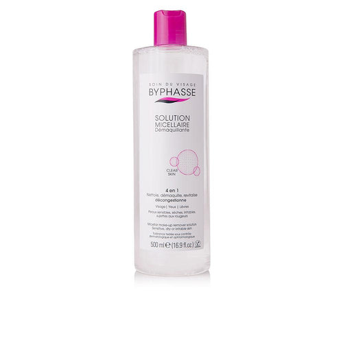 Byphasse Lociones Desmaquillantes Solución Desmaquillante Micelar Limpieza Suave Natural