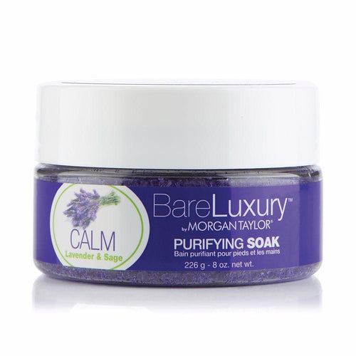 Morgan Taylor Bare Luxury Calm Lavande Et Sauge Soin Bain