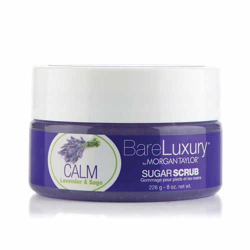 Morgan Taylor Bare Luxury Calm Lavender And Sage Body Scrub Smooth Glowing Skin
