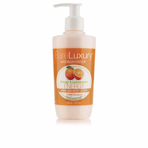 Morgan Taylor Bare Luxury Lotion Energy Orange Et Citronnelle Peau Radieuse