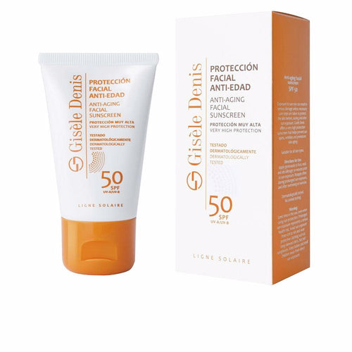 Gisele Denis Cuidado Solar Protector Faciale Anti Età SPF50 Plus Protezione Totale UV