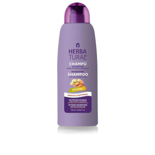 Herbatural Keratina & Panthenol Shampoo Nourrissant Pour Tous Les Types De Cheveux