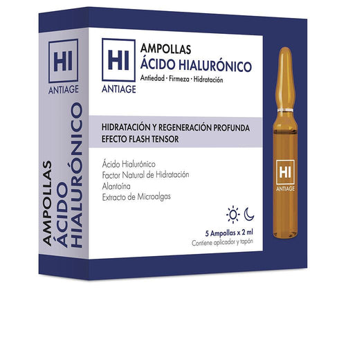 Hi Anti-Age Hyaluronsäure Ampullen Triple Flash Effekt Sichtbar Reduzierte Falten