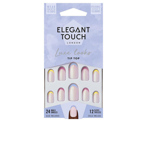 Elegant Touch Luxe Looks Pegamento Para Uñas Vegan Formula
