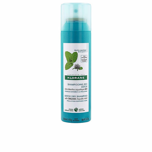 Klorane A La Menta Acuática Champú En Seco Detox Efecto Hielo Refrescante