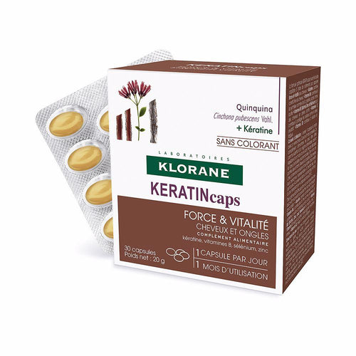 Klorane Quinquina Complément Alimentaire Pour Cheveux Et Ongles Force Et Éclat Naturel