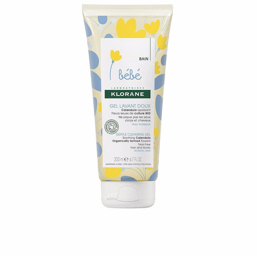 Klorane Béb é Gel Nettoyant Doux Pour Cheveux Et Corps Soin Doux Et Naturel
