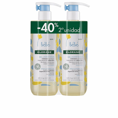 Klorane Bébé Set De Gel Nettoyant Pour Bébé Soin Délicat De La Peau