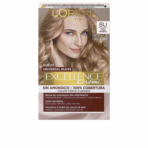 L'Oréal Paris Excellence Nudes Tinte De Cabello Color Vivo Y Duradero