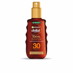 Garnier Delial Aftersun Hidratante Aceite Bronceador Protector Bronceado Seguro Y Radiante