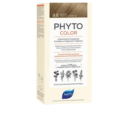 Phyto Phytocolor Crema Colorante Para Cabello Brillo Vegetal Radiante