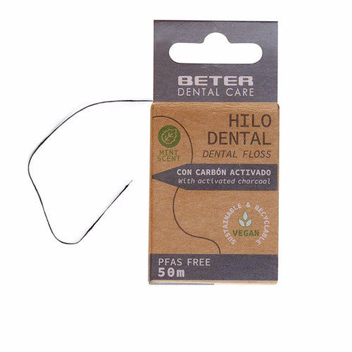 Beter Dientes Fil Dentaire Charbon Activé Antibactérien Menthe Fraîche