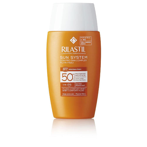 Rilastil Sun System Crema Solare Bambini SPF50+ Comfort Protezione Totale Del Sole