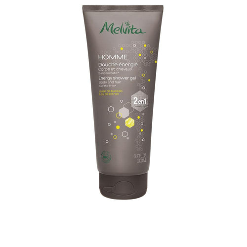Melvita Melvita Homme Gel De Ducha Y Champú Para Hombres Limpieza Natural