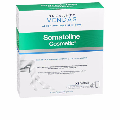 Somatoline Cosmetic Reductores Draining Bandages Complete Kit Rapid Fluid Elimination