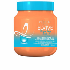 L'Oréal Paris Elvive Mascarilla Hidratante 3 En 1 Para Cabello Rizado Rizos Siempre Muy Radiantes
