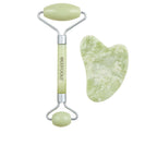 Ecotools Makeup Brushes Ecotools Set Cosmetico Jade Con Guasha Stone Rinnova La Tua Pelle