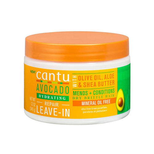 Cantu Avocado Hydrating Acondicionador Sin Enjuague Repara Y Hidrata Intensamente