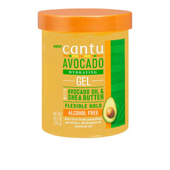 Cantu Avocado Hydrating Gel Para Cabello Hidratación Profunda Y Definición