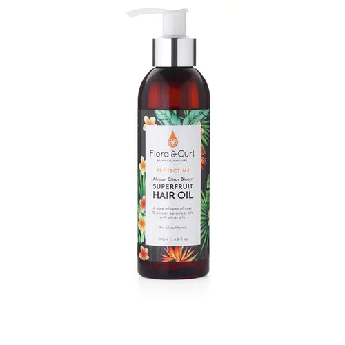 Flora And Curl Protect Me Haaröl Pflegt Feuchtigkeit Und Glanz