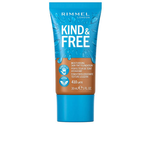 Rimmel London Kind & Free Fond De Teint Léger Hydratation Et Luminosité Naturelle