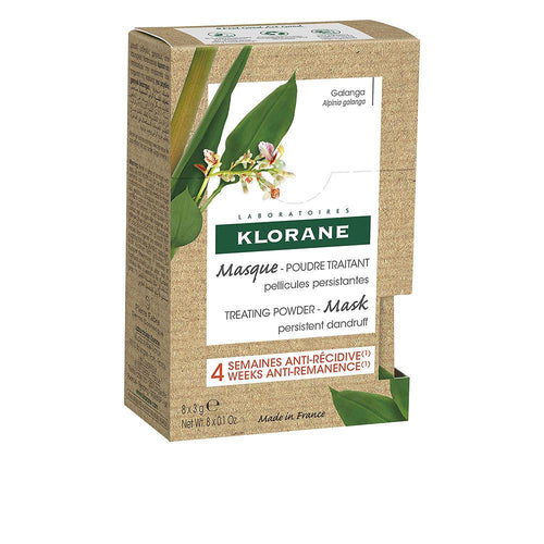 Klorane Mascarilla Galanga Soin Capillaire En Poudre Cheveux Sains Sans Pellicules